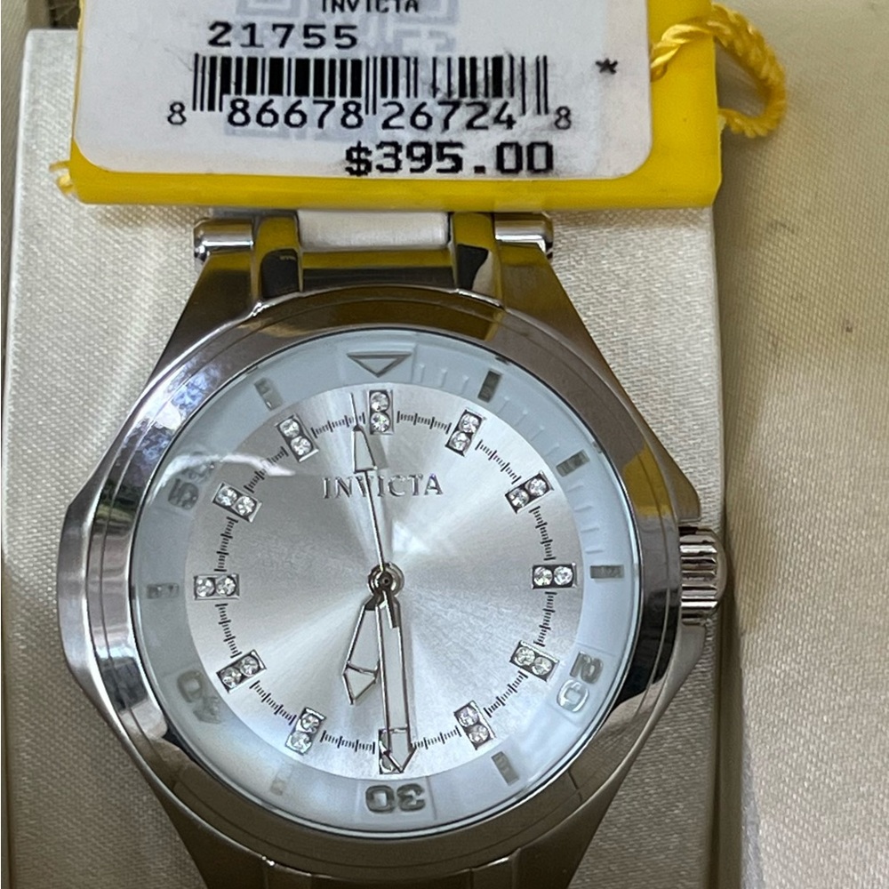 New Invicta Silver Wildflower Women's Watch #21755